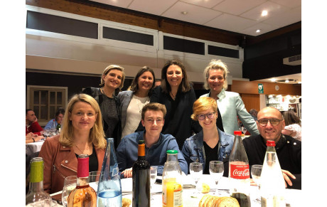 Lys tennis en représentation lors de la soirée de l’OMS